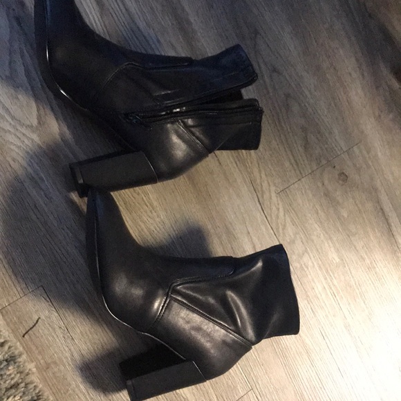 Black Ankle Boots - Picture 2 of 8